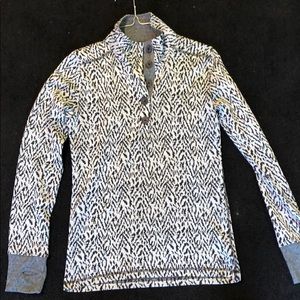 Kavu button turtleneck sweater